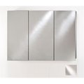 Afina Corporation Afina Corporation TD4830RBRDPE 48 in.x 30 in.Broadway Recessed Triple Door Cabinet- Polished TD4830RBRDPE